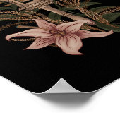 ユリとトウモロコシの分野のペルセフォネシストラム ポスター (角)