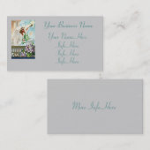 ユリとトランペットの天使 名刺 (正面/裏面)