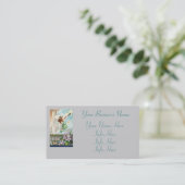 ユリとトランペットの天使 名刺 (スタンド正面)