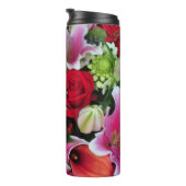 ユリとバラ タンブラー (回転右)