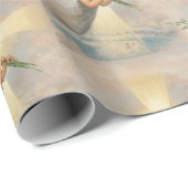 ユリとヴィンテージのクリスマスアングル ラッピングペーパー (ロールコーナー)