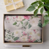 ユリと牡丹ピンクガーデンバーチカルブーケタイペ 薄葉紙 (ギフト)