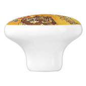 ユリのある女性 セラミックノブ (側面)