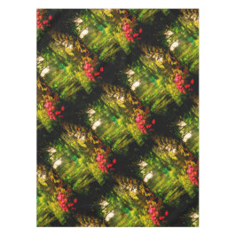 ユリのいる有名なクロードモネジバニー池 テーブルクロス