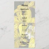 ユリのグループ メニュー (正面)