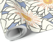 ユリの包み紙 ラッピングペーパー (ロールコーナー)