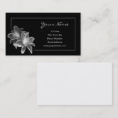 ユリの名刺 名刺 (正面/裏面)