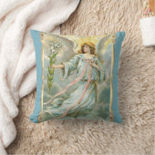 ユリの天使 クッション (ブランケット)