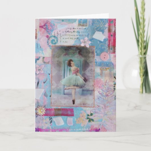 ユリの挨拶状 カード (正面)