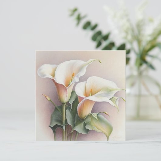 ユリの水色 カード (スタンド正面)