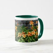 ユリの泥 マグカップ (正面右)