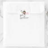 ユリの漫画を考えるイエズルーク12:27 ラウンドシール (バッグ)