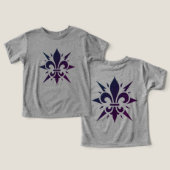 ユリの紋章Tシャツ (デザイン正面&裏面)