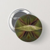 ユリの繭の巣の抽象美術 缶バッジ (正面&裏面)