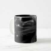 ユリの美しい花 ツートーンマグカップ (正面左)