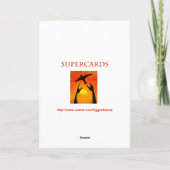 ユリの花が咲く第106誕生日カード カード (裏面)