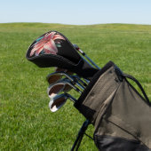 ユリの花と蝶 ゴルフヘッドカバー (インサイチュ)