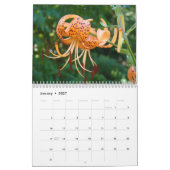ユリの花のカレンダー庭師の贈り物 カレンダー (1月 2027)