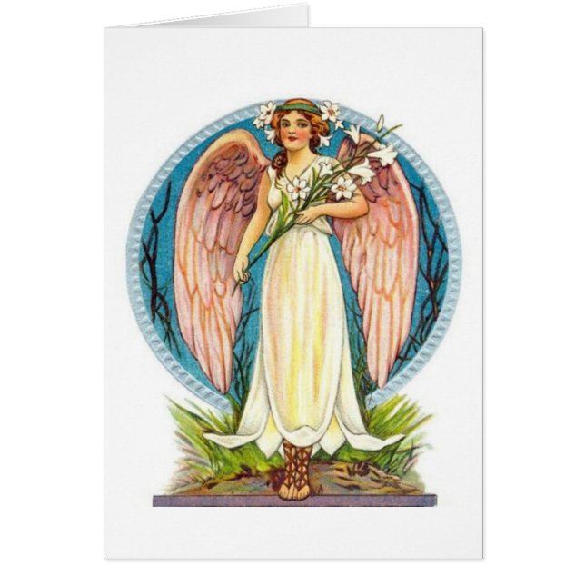 ユリの花を持つ天使 (正面)