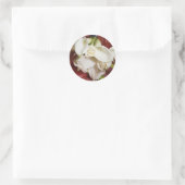 ユリの花束 ラウンドシール (バッグ)