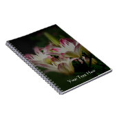 ユリの花自然 ノートブック (右側)