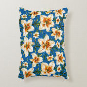 ユリの花 アクセントクッション (正面(垂直))