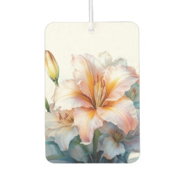 ユリの花 カーエアーフレッシュナー