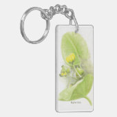 ユリの花 キーホルダー (正面左)