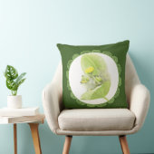 ユリの花 クッション (椅子)