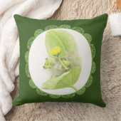 ユリの花 クッション (ブランケット)