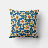 ユリの花 クッション (裏面)