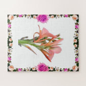 ユリの花 ジグソーパズル (横)