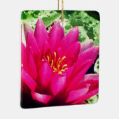 ユリの花 セラミックオーナメント (右)