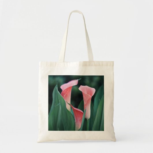 ユリの花 トートバッグ (正面)