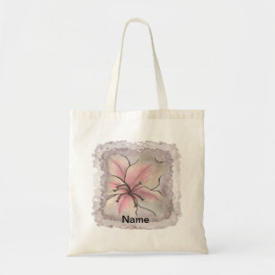 ユリの花 トートバッグ
