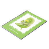 ユリの花 ノートブック (左側)