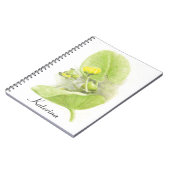 ユリの花 ノートブック (左側)