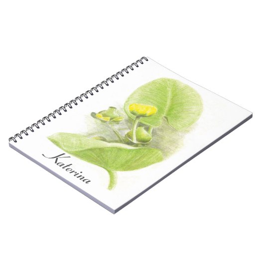 ユリの花 ノートブック (左側)