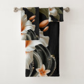 ユリの花 バスタオルセット (インサイチュ)