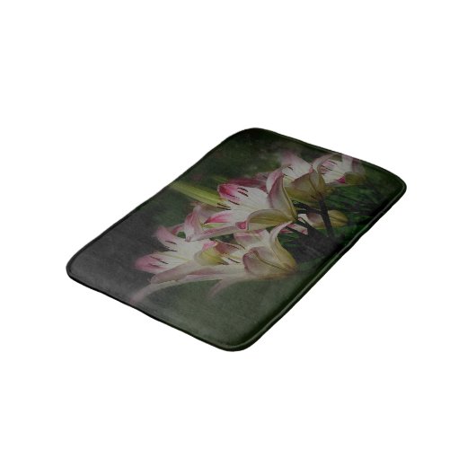 ユリの花 バスマット (アングル)