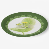 ユリの花 ペーパープレート (アングル)