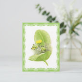 ユリの花 ポストカード (スタンド正面)