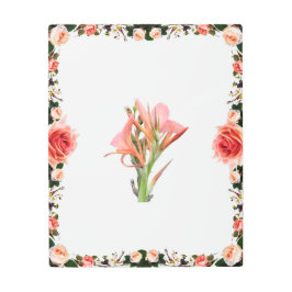 ユリの花 メタルプリント