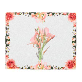 ユリの花 メタルプリント