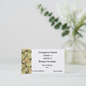 ユリの花 名刺 (スタンド正面)