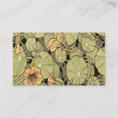 ユリの花 名刺 (裏面)