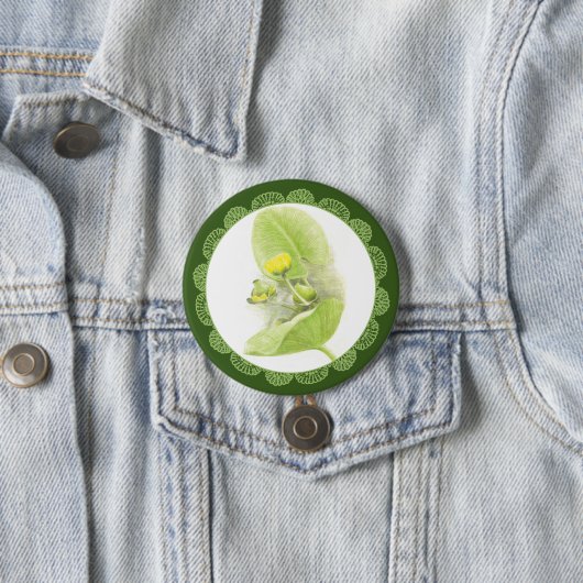 ユリの花 缶バッジ (インサイチュ)