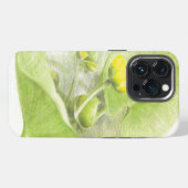 ユリの花 iPhoneケース (裏面横)