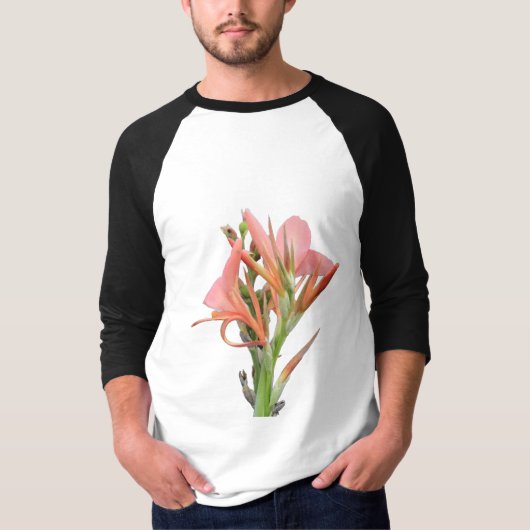 ユリの花 Tシャツ (正面)