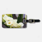 ユリの荷札を呼ぶ ラゲッジタグ (正面横)